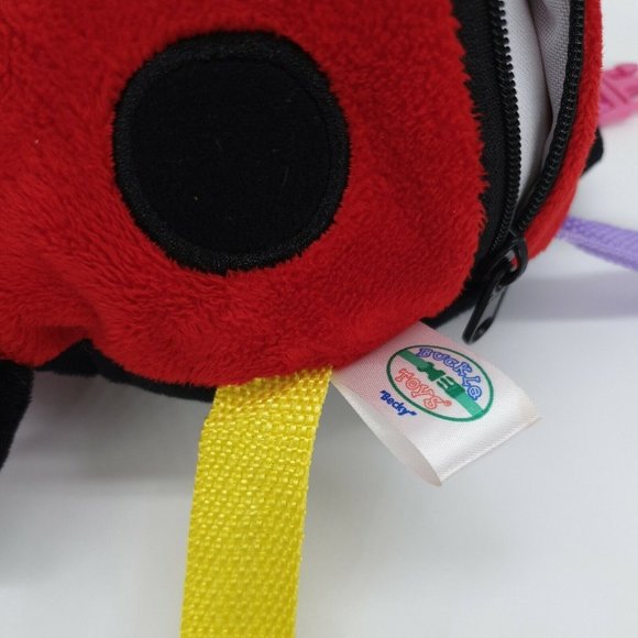 Buckle Toy Becky Ladybug Learning Interactive Plush Collection Zipper Counting - Picture 9 of 11